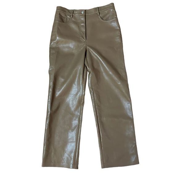 Wilfred Aritzia Melina Beige Crop Pants Size 8 - Picture 4 of 5